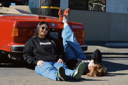 Student Driver at Heart | Black Crew Neck