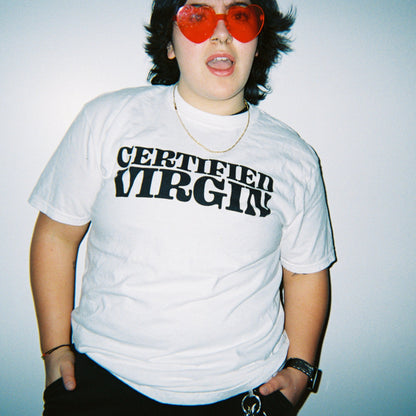 Certified Virgin | White Tee