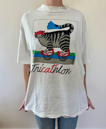 TriCAThalon | 70s | Tee