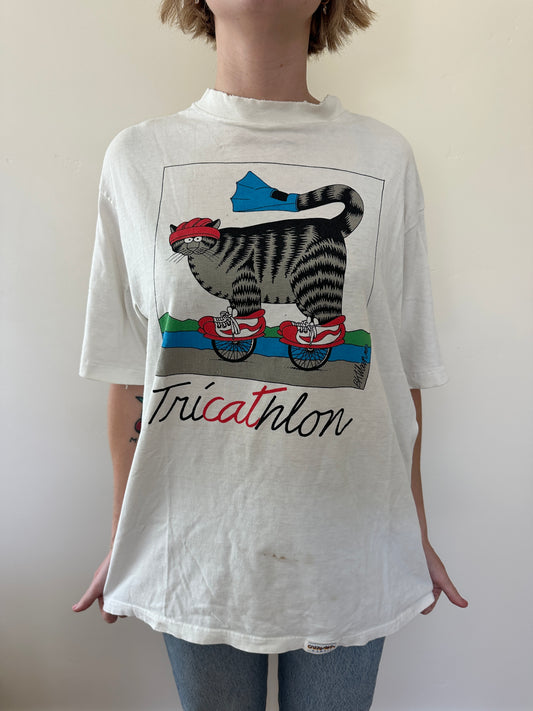 TriCAThalon | 70s | Tee