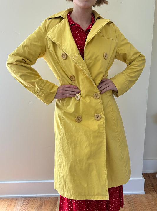 sunny | Y2K| trench coat