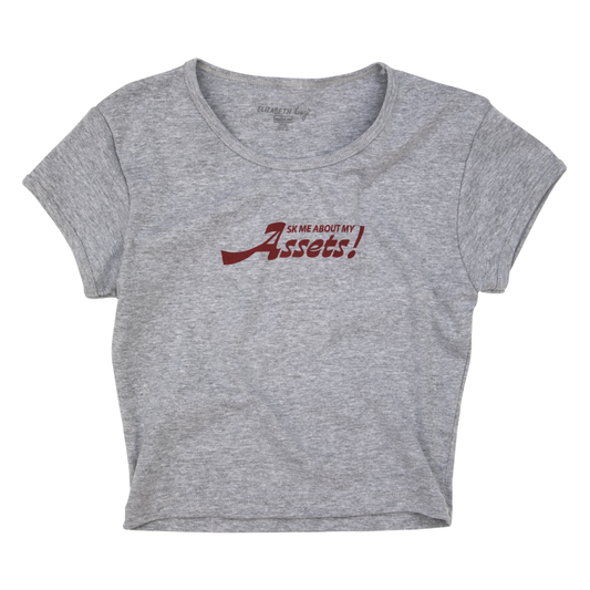 Assets | Heather Gray Baby Tee