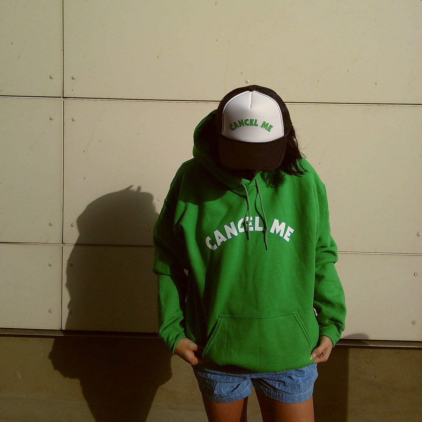 Cancel Me | Green Hoodie